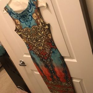 Printed dress. Fits perfectly. Worn twice